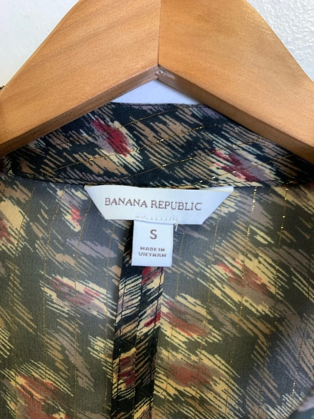 Banana Republic sheer floral
